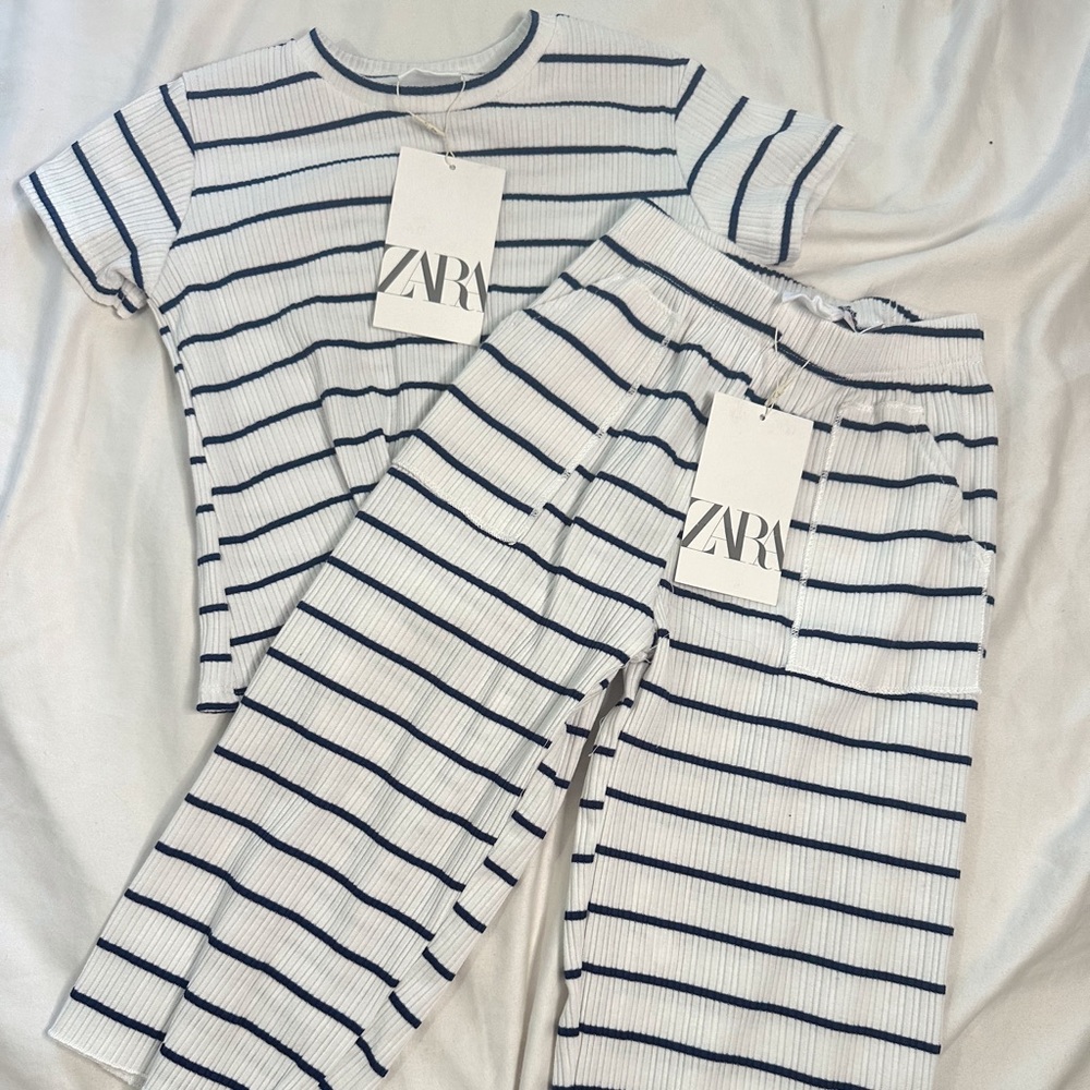 Zara NWT stripe set